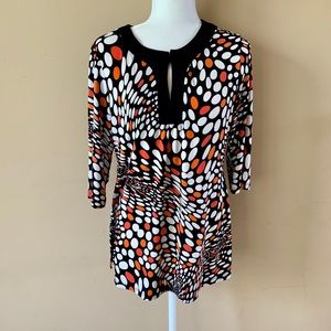 Julie Mitchell Urban Collection Medium Black Shirt